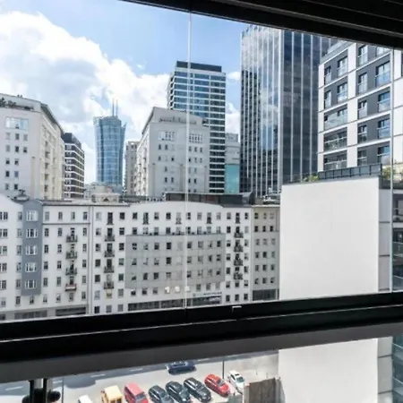 아파트 Urban Chic - Mennica Luxury For 10 Guests In 바르샤바