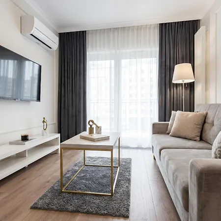 Apartamento Urban Chic - Mennica Luxury For 10 Guests In Varsovia